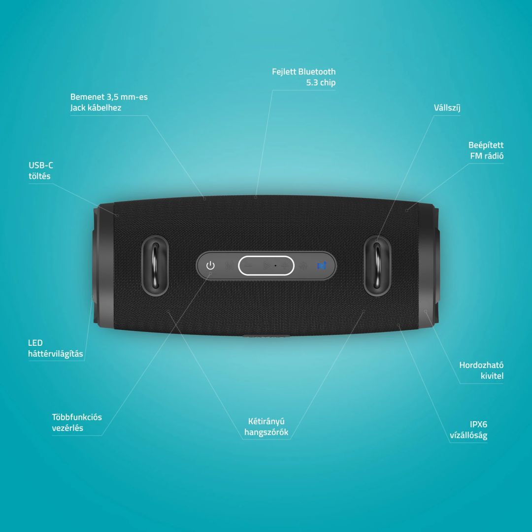 Lamax Eclipse1 Bluetooth Speaker Black Lamax Eclipse1 Bluetooth Speaker Black