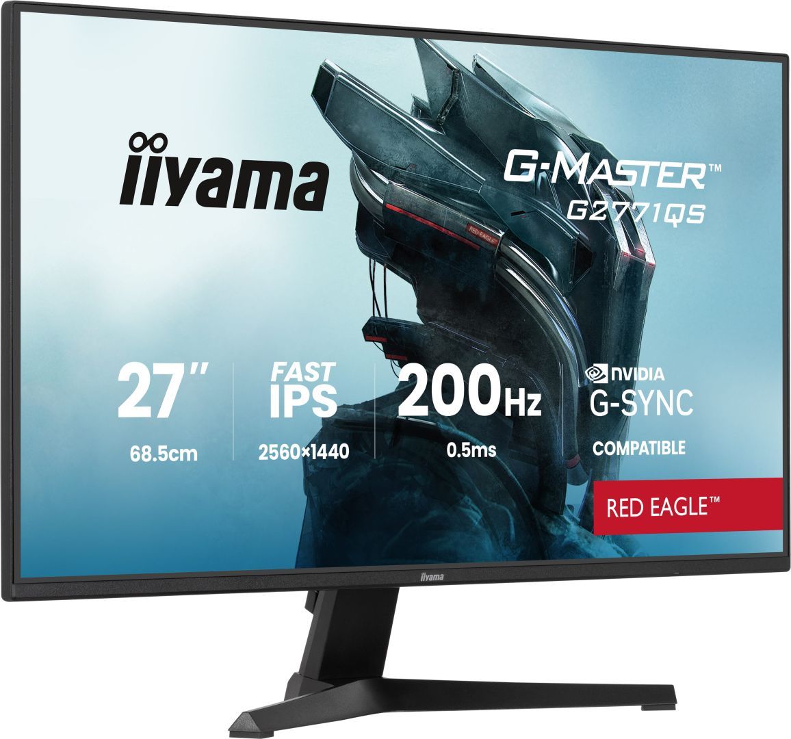 iiyama 27" G2771QS-B1 IPS LED iiyama 27" G2771QS-B1 IPS LED