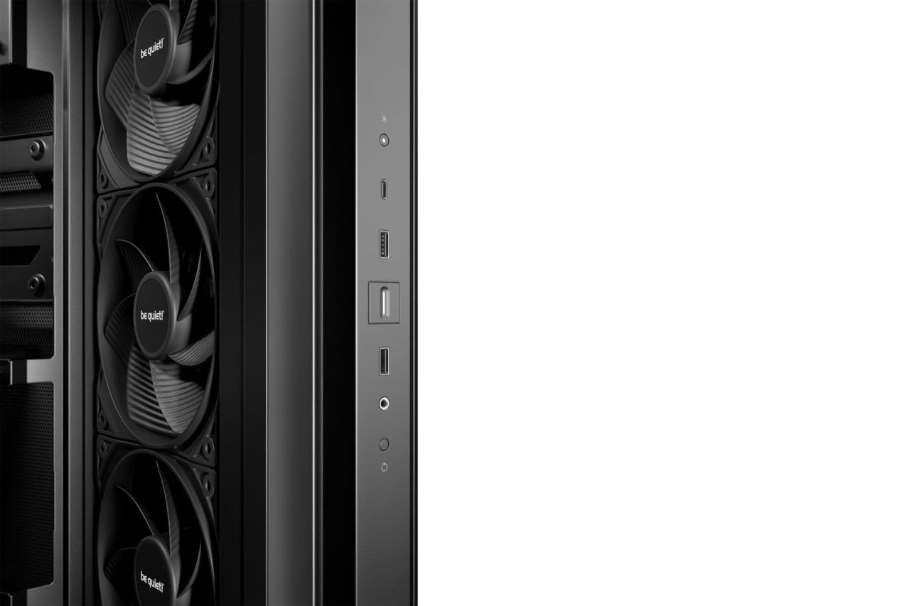 Be quiet! Light Base 500 Tempered Glass Black Be quiet! Light Base 500 Tempered Glass Black