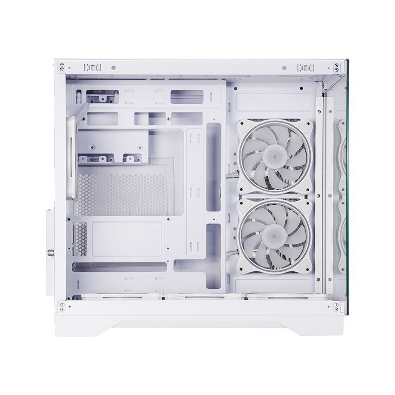Chieftec Visio Tempered Glass White