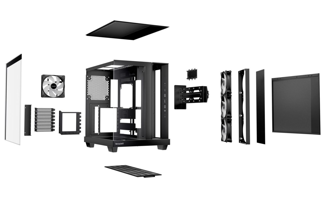 Be quiet! Light Base 500 LX Tempered Glass Black Be quiet! Light Base 500 LX Tempered Glass Black