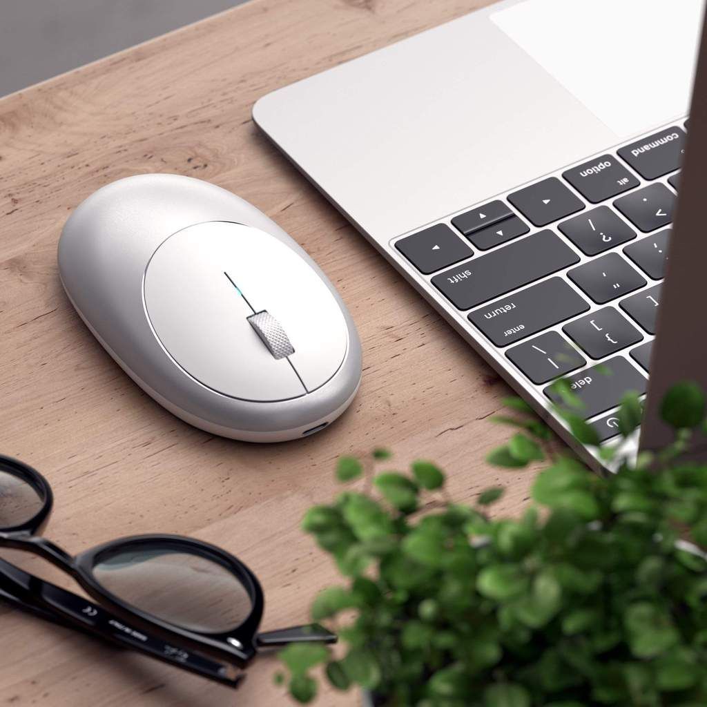 Satechi M1 Bluetooth Wireless Mouse Silver Satechi M1 Bluetooth Wireless Mouse Silver