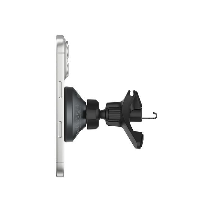 Belkin Magnetic Wireless Charging Car Vent and Dash Mount Black Belkin Magnetic Wireless Charging Car Vent and Dash Mount Black