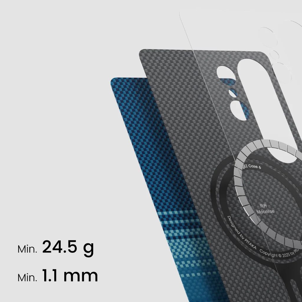 Pitaka Tactile Woven Case for Samsung Galaxy S25 Ultra Moonrise