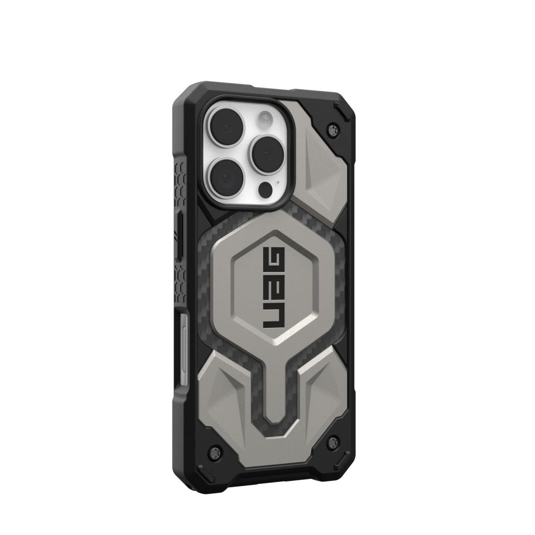 UAG Monarch Pro Magsafe iPhone 16 Pro Titanium UAG Monarch Pro Magsafe iPhone 16 Pro Titanium