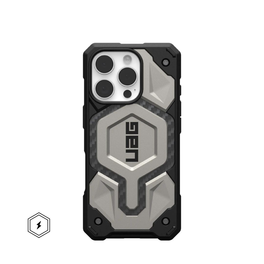 UAG Monarch Pro Magsafe iPhone 16 Pro Titanium UAG Monarch Pro Magsafe iPhone 16 Pro Titanium