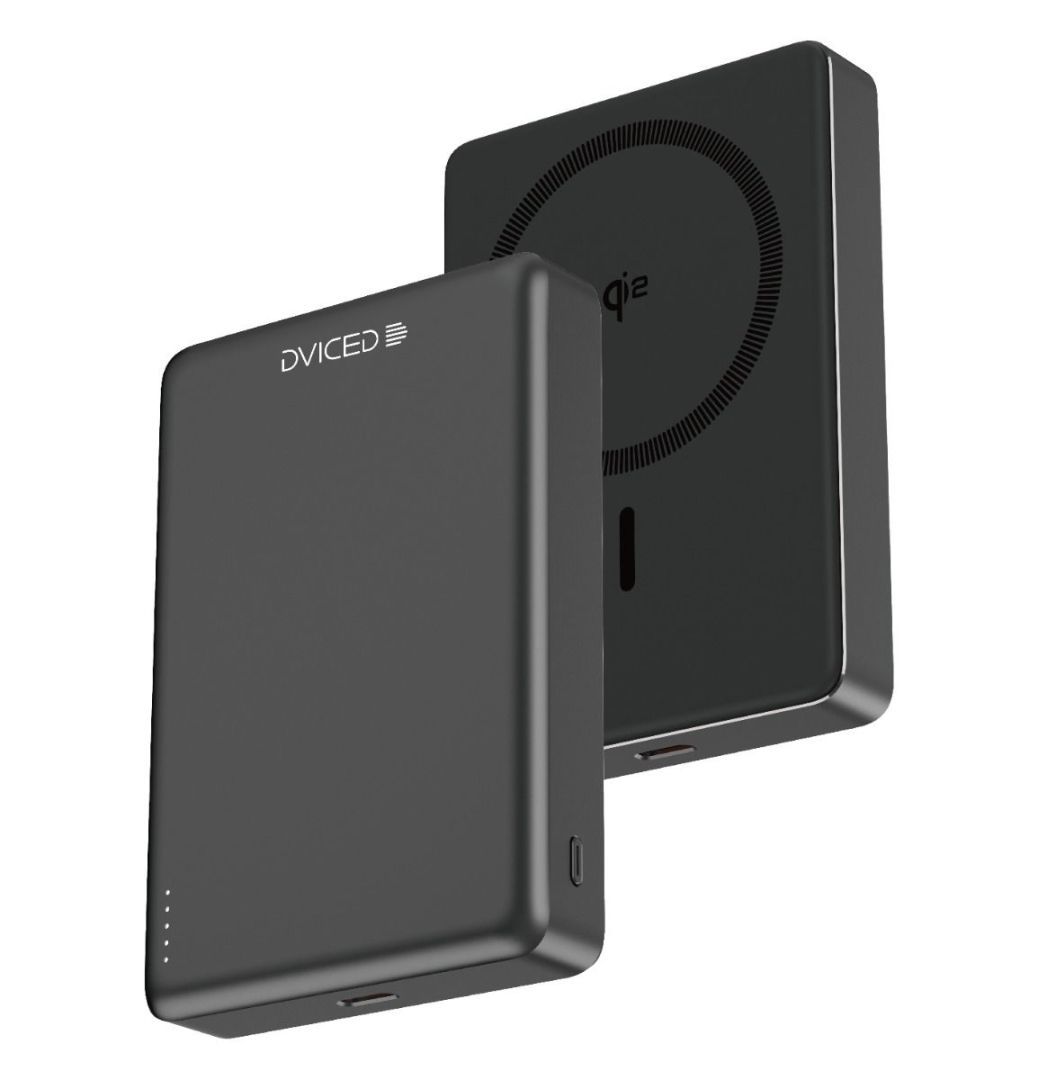 Dviced Qi2 Ultrathin MagSafe 10000mAh Powerbank Black Dviced Qi2 Ultrathin MagSafe 10000mAh Powerbank Black