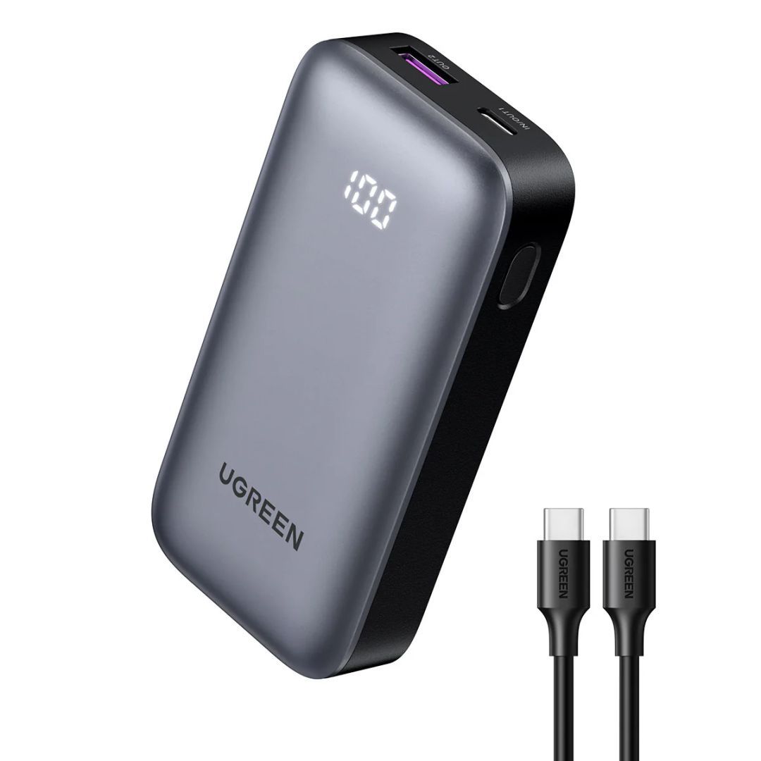 UGREEN 30W Max Laptop 10000mAh PowerBank Fast Charging Grey UGREEN 30W Max Laptop 10000mAh PowerBank Fast Charging Grey