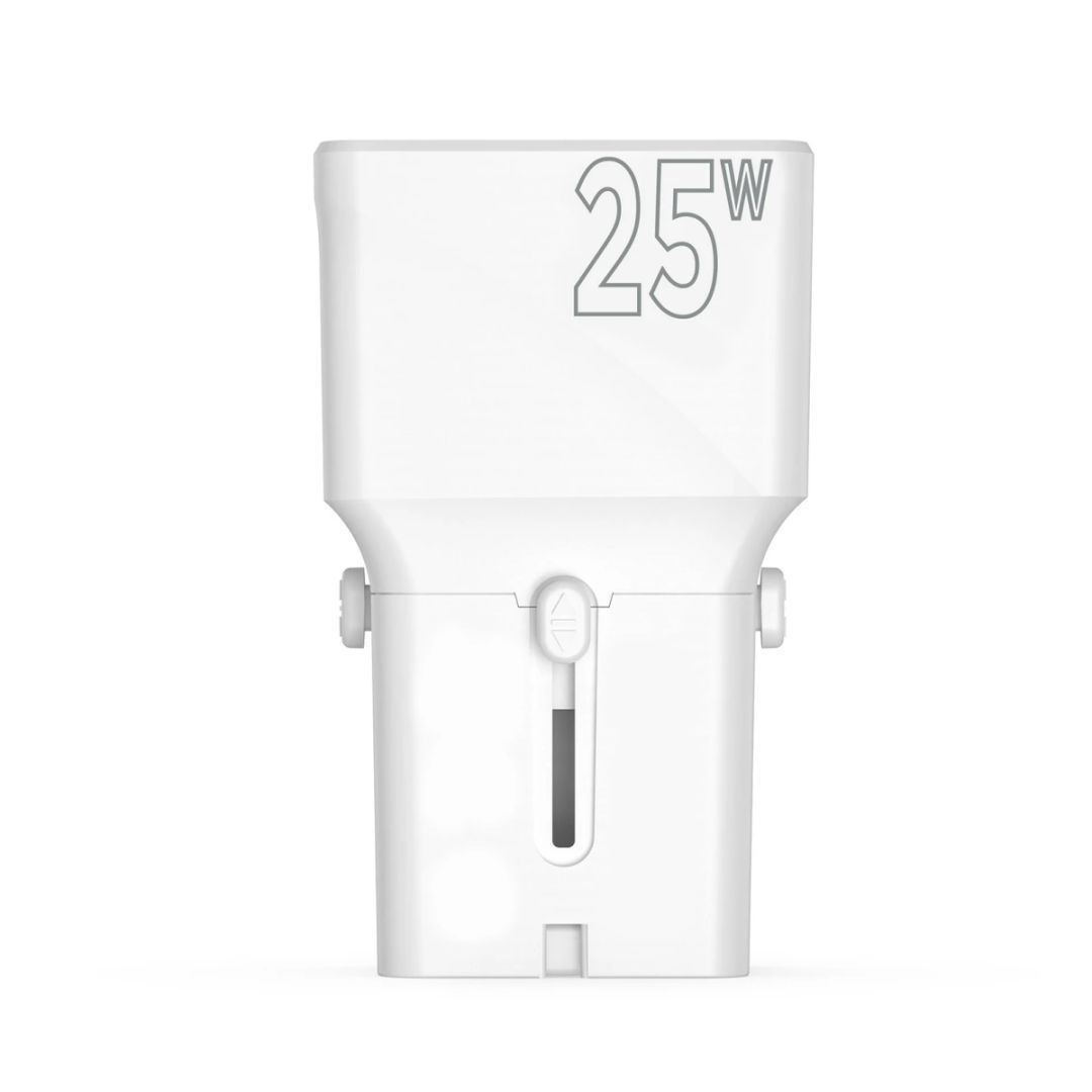 Mobile Origin Travel adapter 25W EU/US/UK/AU White