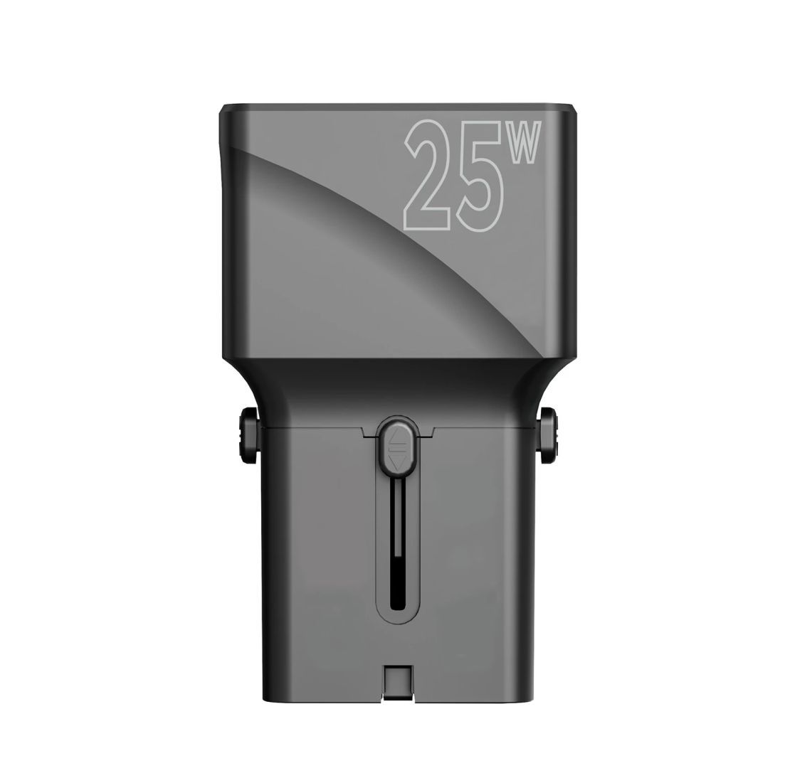 Mobile Origin Travel adapter 25W EU/US/UK/AU Black Mobile Origin Travel adapter 25W EU/US/UK/AU Black
