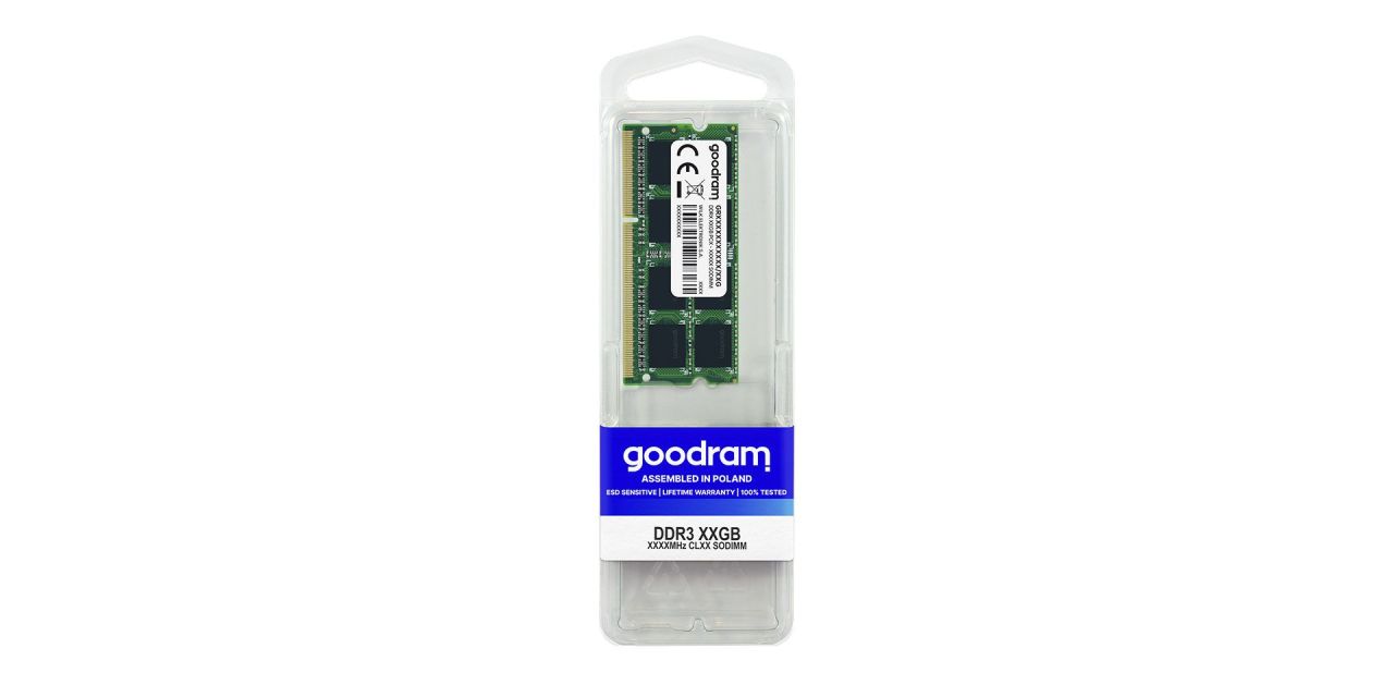 Good Ram 8GB DDR3 1600MHz SODIMM Good Ram 8GB DDR3 1600MHz SODIMM