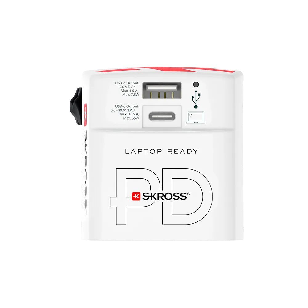 SKROSS Világutazóknak földelt Adapter White SKROSS Világutazóknak földelt Adapter White