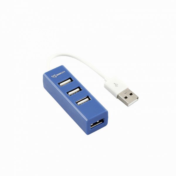 SBOX H-204BL USB 2.0 HUB 4 port Blue SBOX H-204BL USB 2.0 HUB 4 port Blue