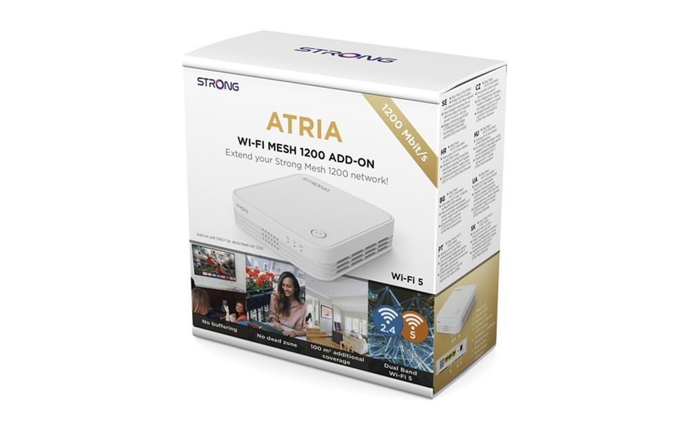 Strong Atria Wi-Fi Mesh Home 1200 Add-on Strong Atria Wi-Fi Mesh Home 1200 Add-on