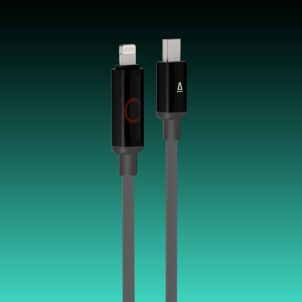 Avax CB650 PULSEY USB-C - Lightning 0,5m Grey Avax CB650 PULSEY USB-C - Lightning 0,5m Grey
