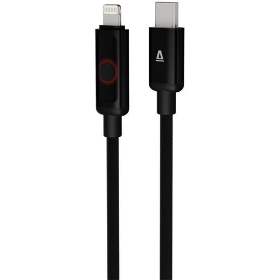 Avax CB651 PULSEY USB-C - Lightning 1m Grey Avax CB651 PULSEY USB-C - Lightning 1m Grey
