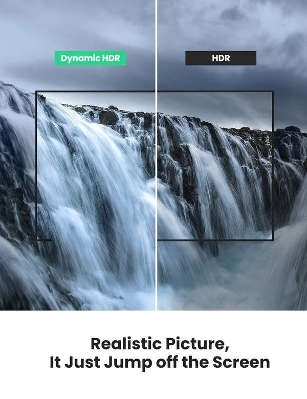 UGREEN HDMI male to HDMI male 8K cable 2m Black UGREEN HDMI male to HDMI male 8K cable 2m Black