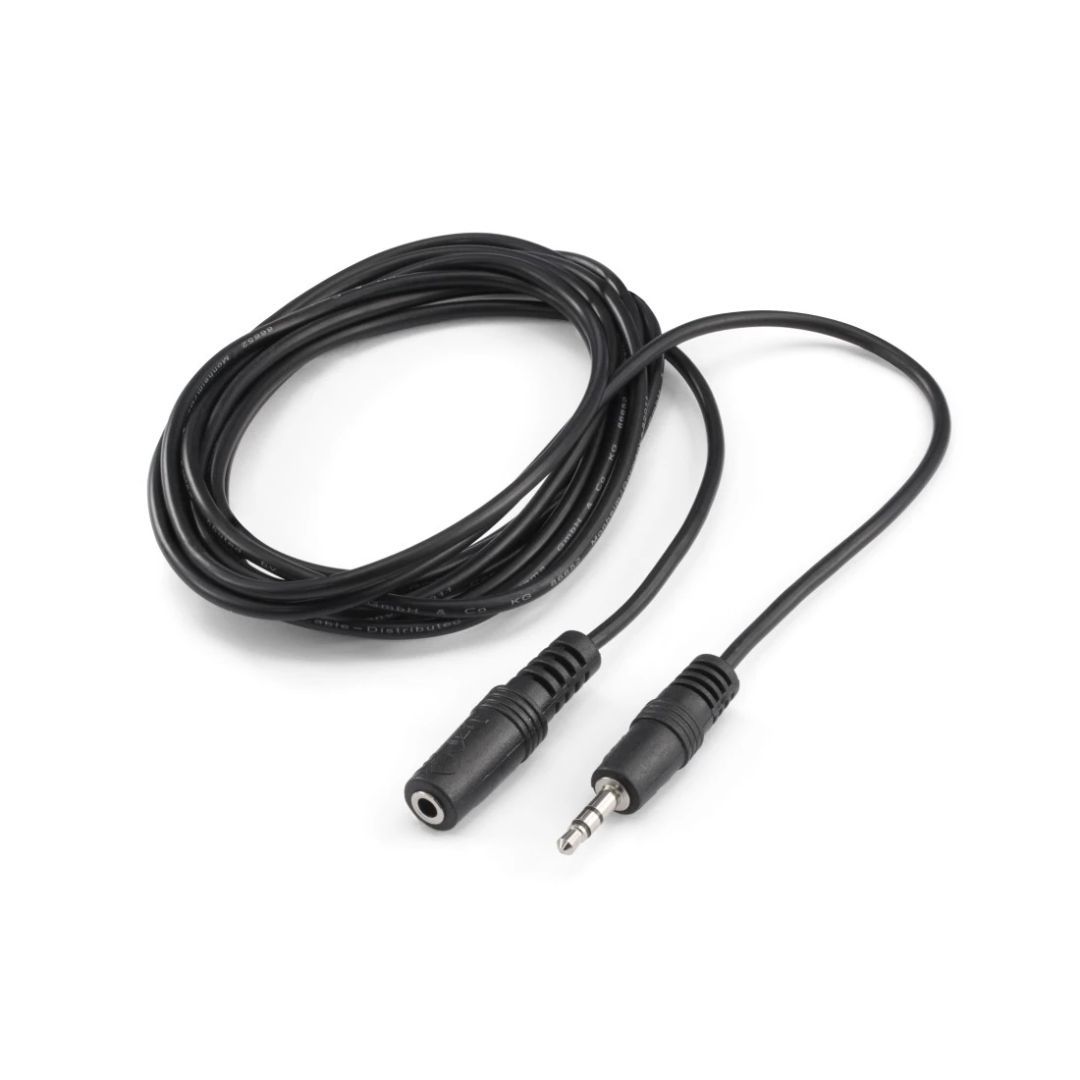 Hama 3.5 mm Jack Plug / Socket Stereo Audio Cable 2m Black Hama 3.5 mm Jack Plug / Socket Stereo Audio Cable 2m Black