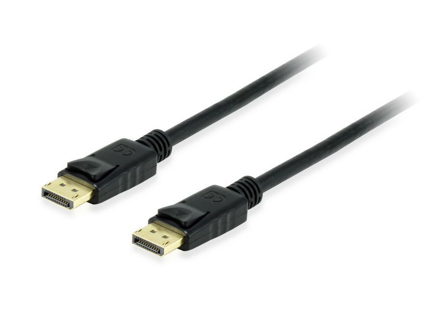 EQuip DisplayPort to DisplayPort 1.4 8K/60Hz cable 3m Black EQuip DisplayPort to DisplayPort 1.4 8K/60Hz cable 3m Black