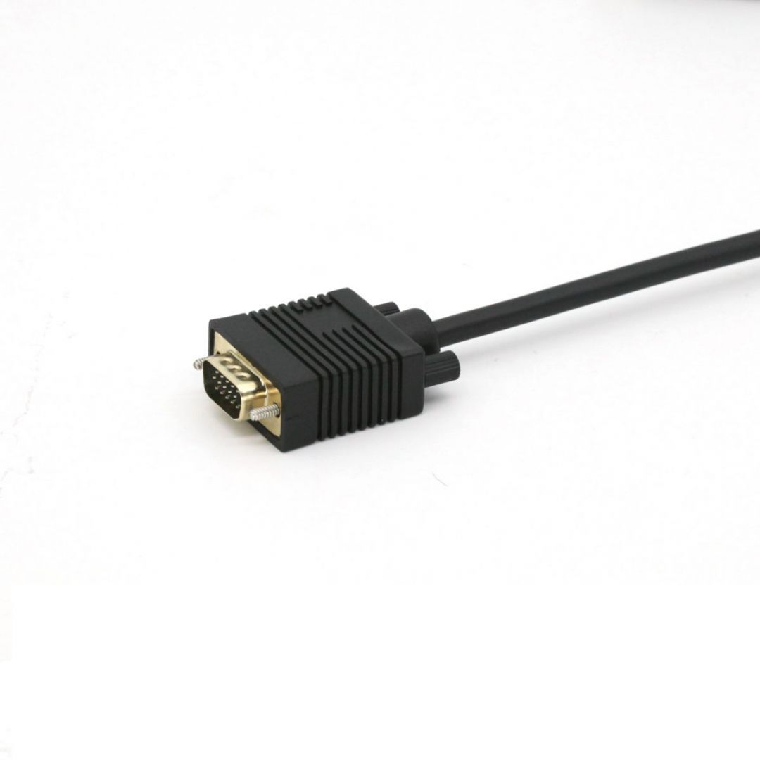 EQuip DisplayPort to VGA cable 2m Black EQuip DisplayPort to VGA cable 2m Black