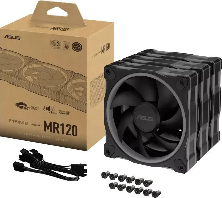 Asus Prime MR120 ARGB Fan Triple Pack Asus Prime MR120 ARGB Fan Triple Pack