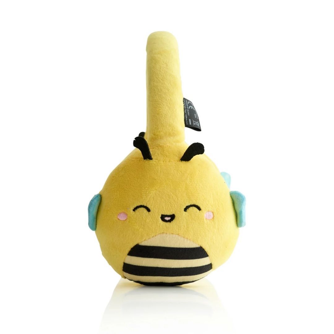 Lazer Built Squishmallows Sunny Portable Bluetooth Headset Yellow Lazer Built Squishmallows Sunny Portable Bluetooth Headset Yellow