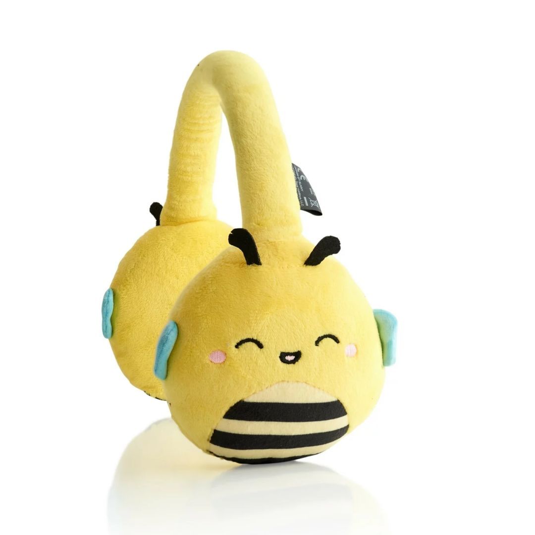 Lazer Built Squishmallows Sunny Portable Bluetooth Headset Yellow Lazer Built Squishmallows Sunny Portable Bluetooth Headset Yellow