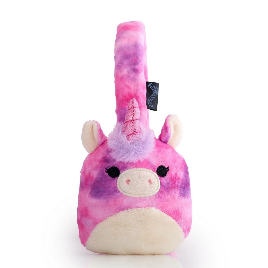 Lazer Built Squishmallows Lola Portable Bluetooth Headset Pink Lazer Built Squishmallows Lola Portable Bluetooth Headset Pink