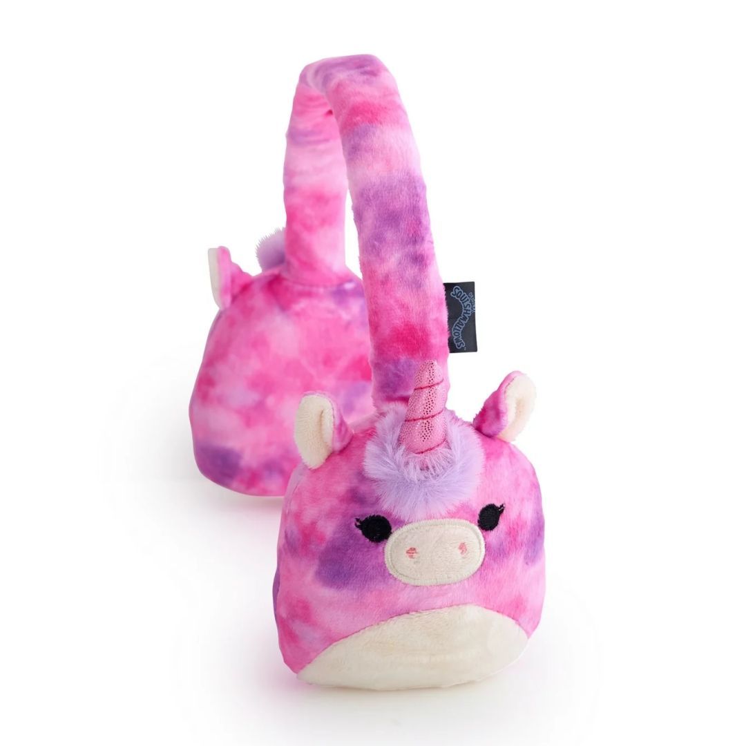 Lazer Built Squishmallows Lola Portable Bluetooth Headset Pink Lazer Built Squishmallows Lola Portable Bluetooth Headset Pink