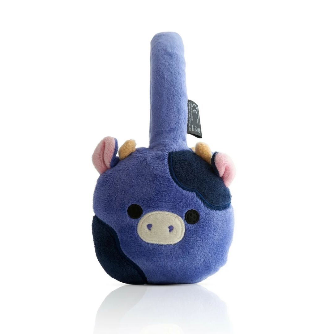 Lazer Built Squishmallows Ingred Portable Bluetooth Headset Blue Lazer Built Squishmallows Ingred Portable Bluetooth Headset Blue