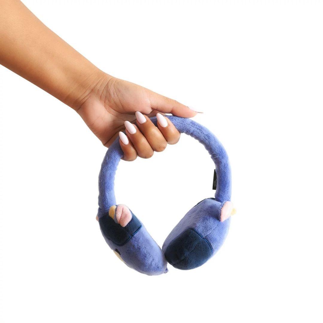 Lazer Built Squishmallows Ingred Portable Bluetooth Headset Blue Lazer Built Squishmallows Ingred Portable Bluetooth Headset Blue