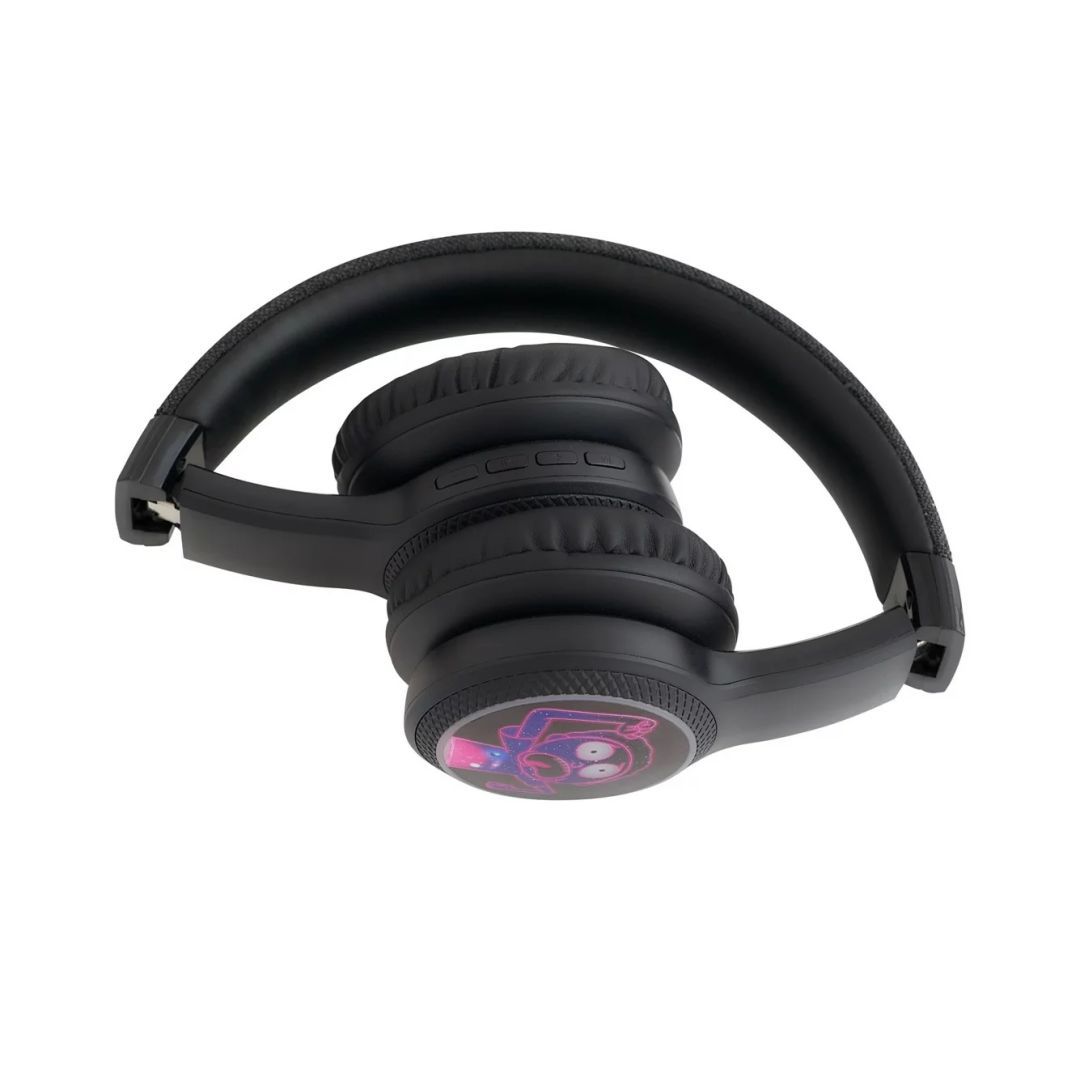 Lazer Built Rick & Morty Bluetooth Headset Black Lazer Built Rick & Morty Bluetooth Headset Black