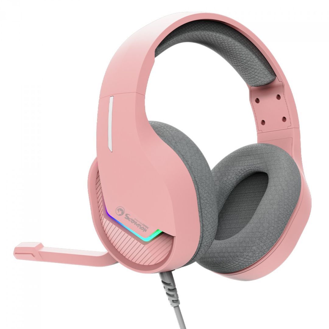 Marvo Tactic 40 Gaming Headset Pink Marvo Tactic 40 Gaming Headset Pink