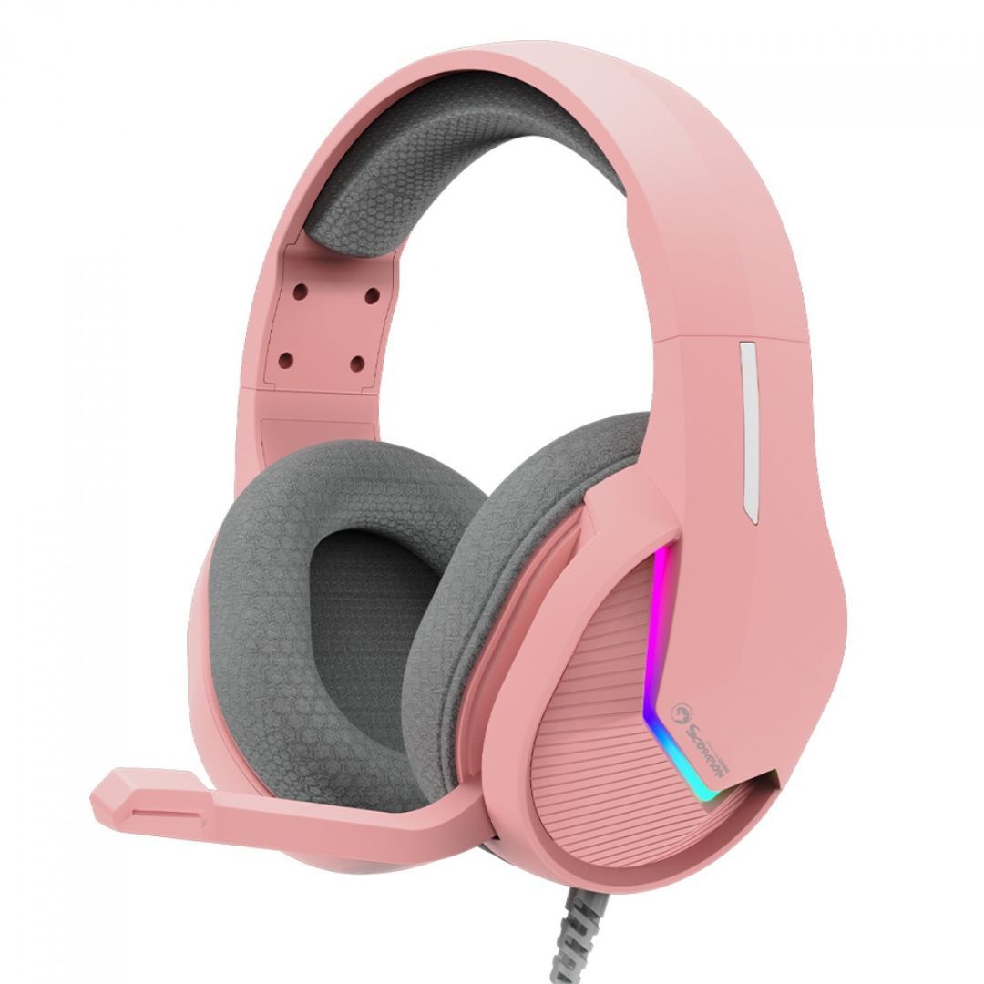 Marvo Tactic 40 Gaming Headset Pink Marvo Tactic 40 Gaming Headset Pink