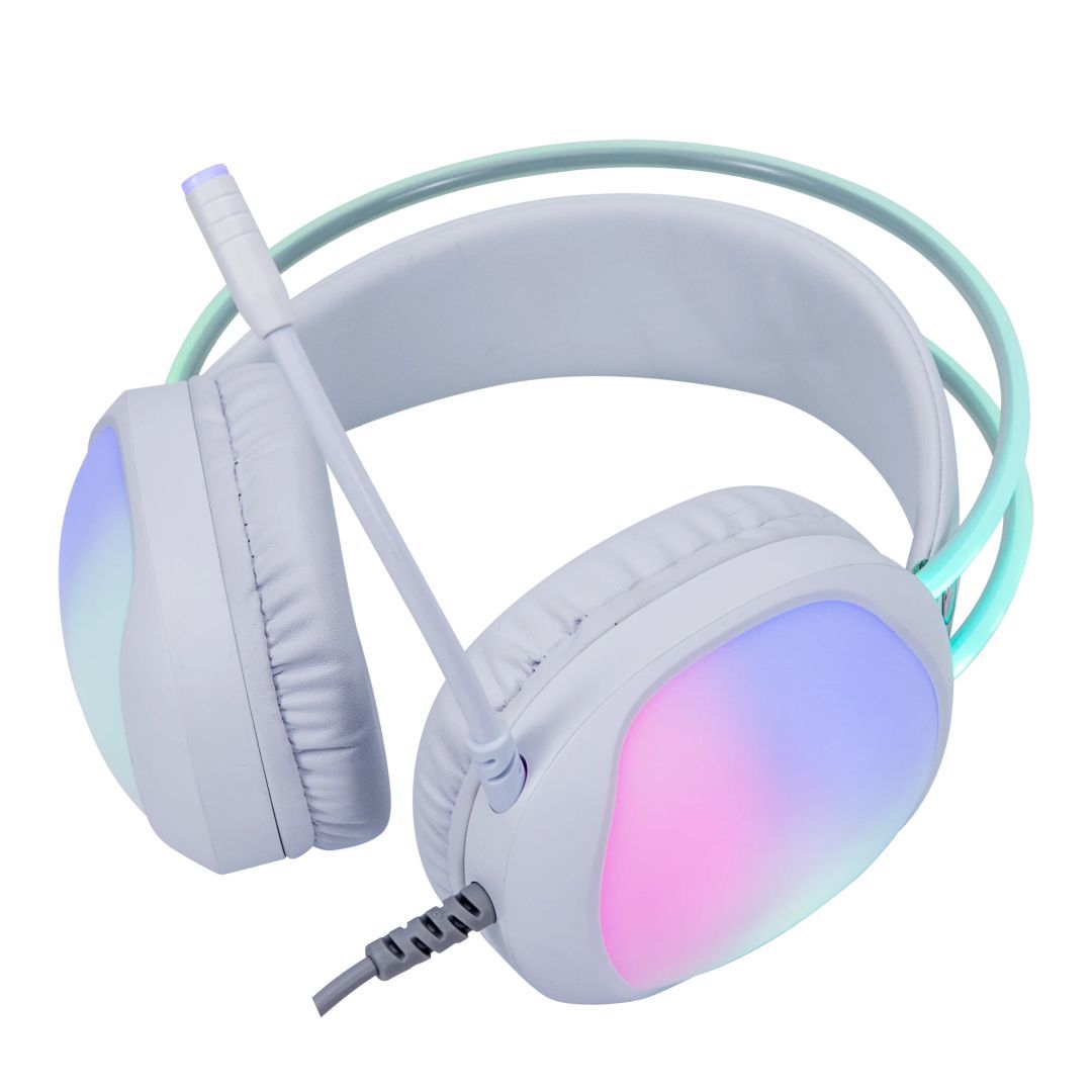 Marvo Lumi 40 Gaming RGB Headset White