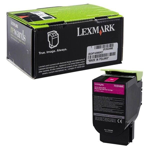 Lexmark 702H Magenta toner Lexmark 702H Magenta toner
