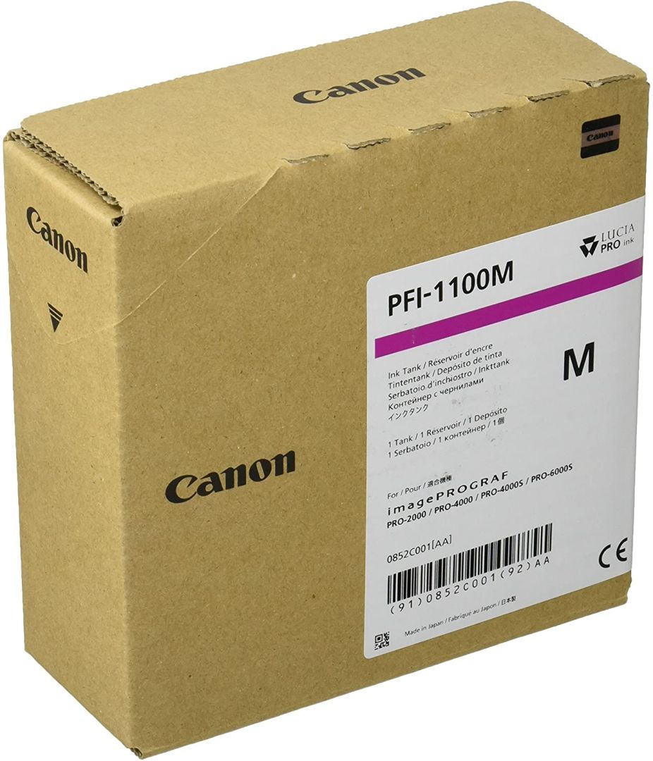 Canon PFI-1100 Magenta tintapatron Canon PFI-1100 Magenta tintapatron