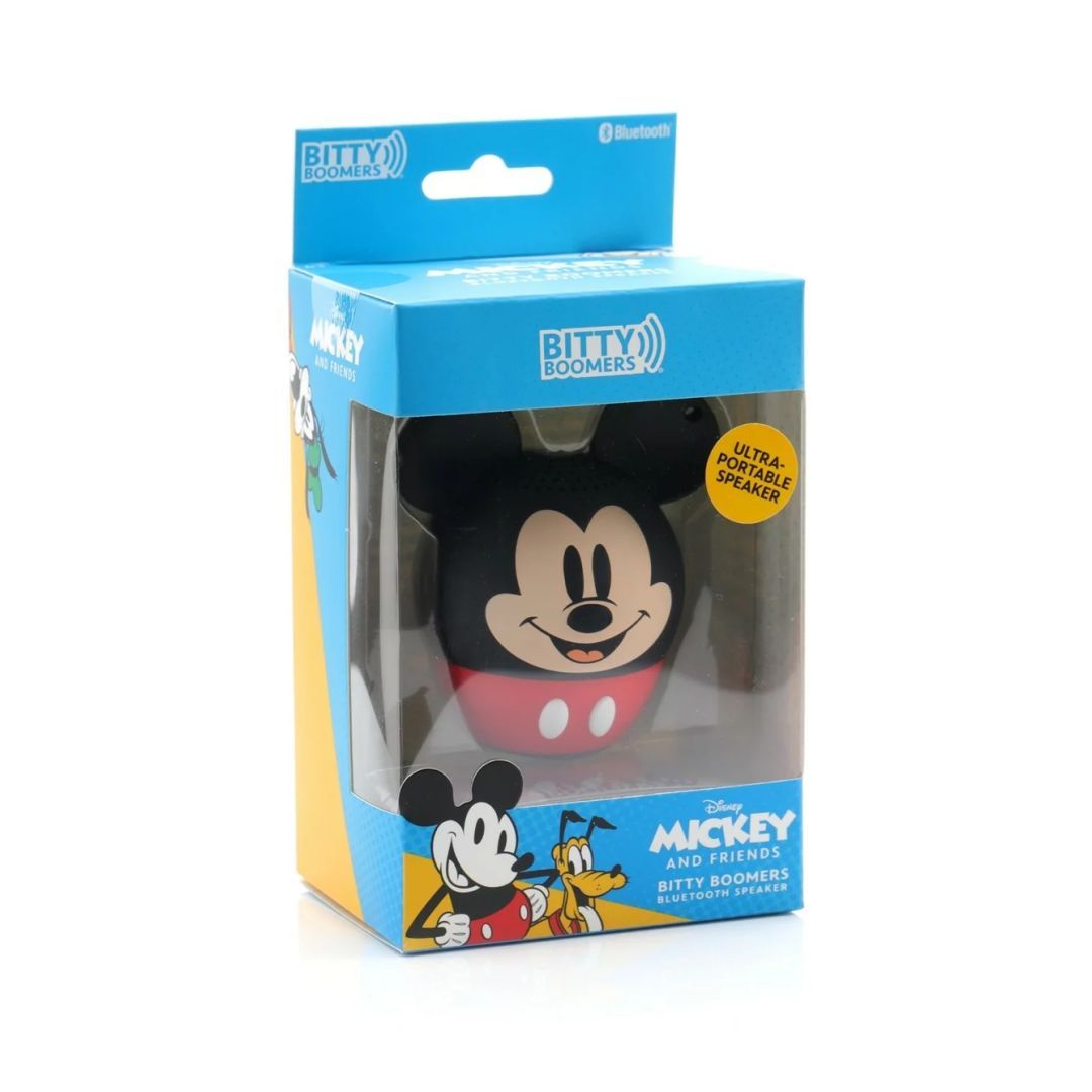 Bitty Boomers Mickey Mouse Portable Speaker Black Bitty Boomers Mickey Mouse Portable Speaker Black