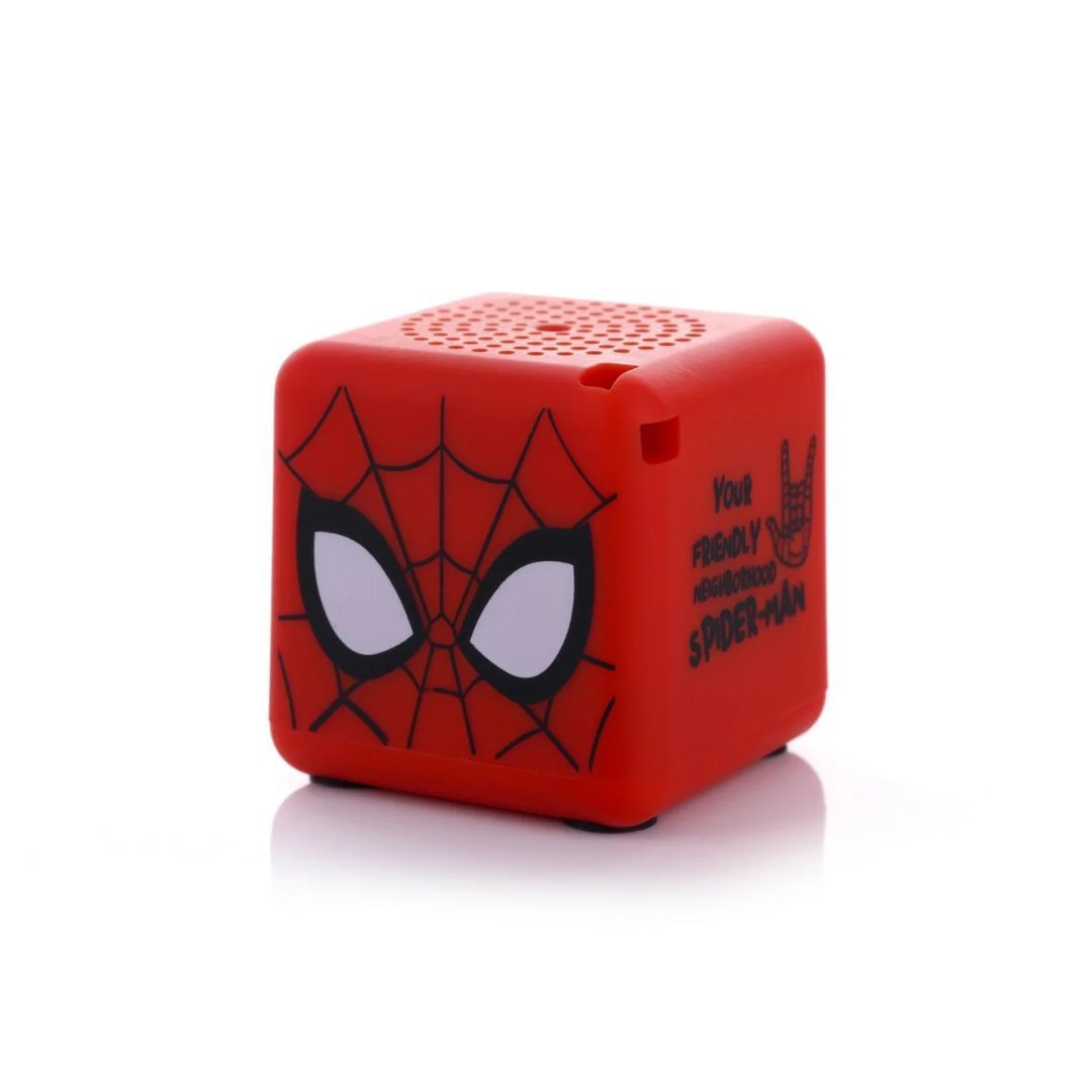 Bitty Boomers Spider-Man Portable Speaker Red Bitty Boomers Spider-Man Portable Speaker Red
