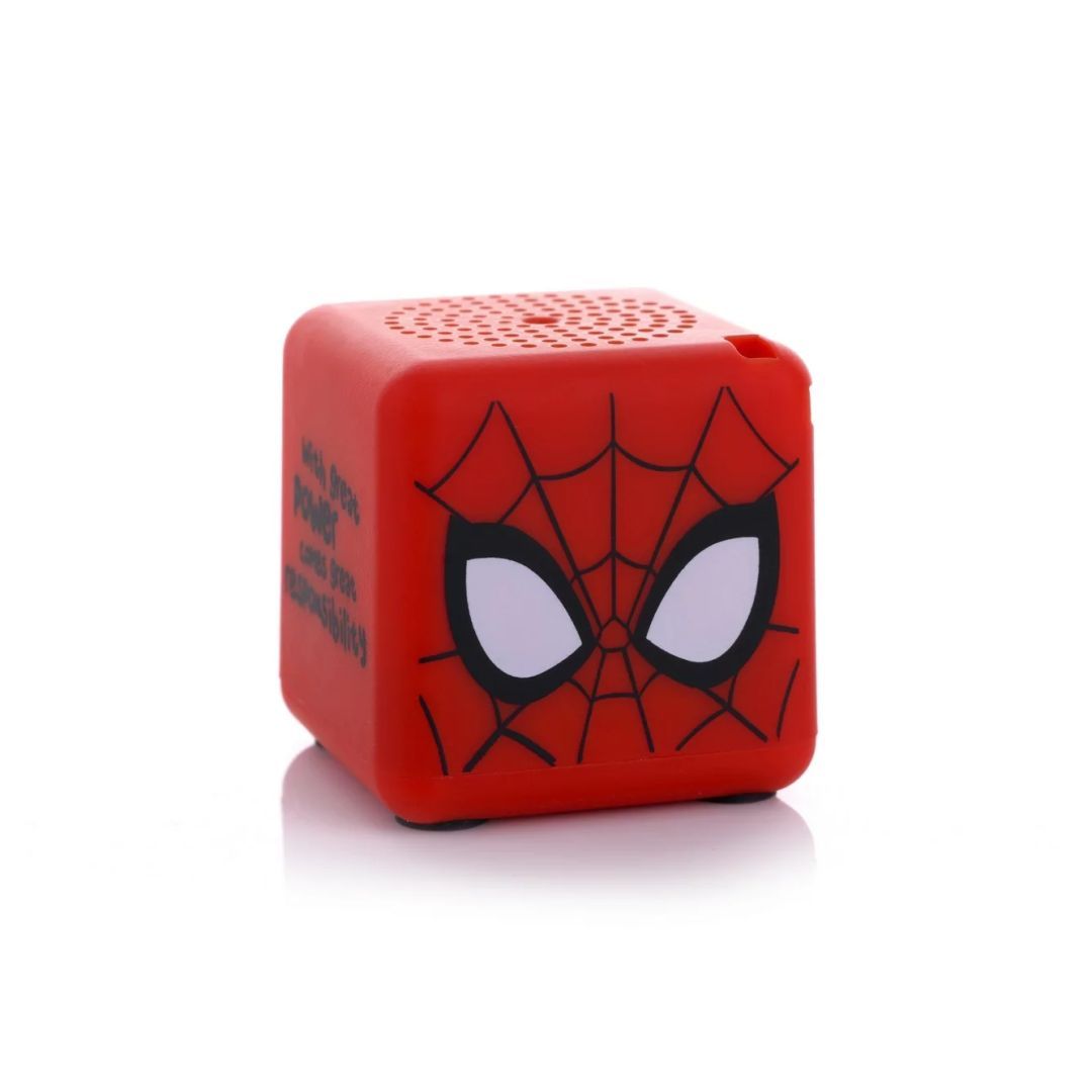 Bitty Boomers Spider-Man Portable Speaker Red Bitty Boomers Spider-Man Portable Speaker Red