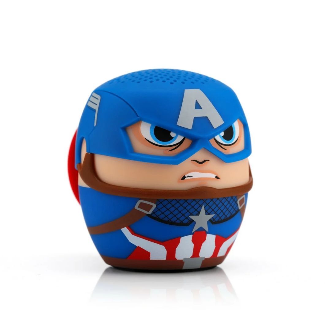 Bitty Boomers Captain America Portable Speaker Blue Bitty Boomers Captain America Portable Speaker Blue