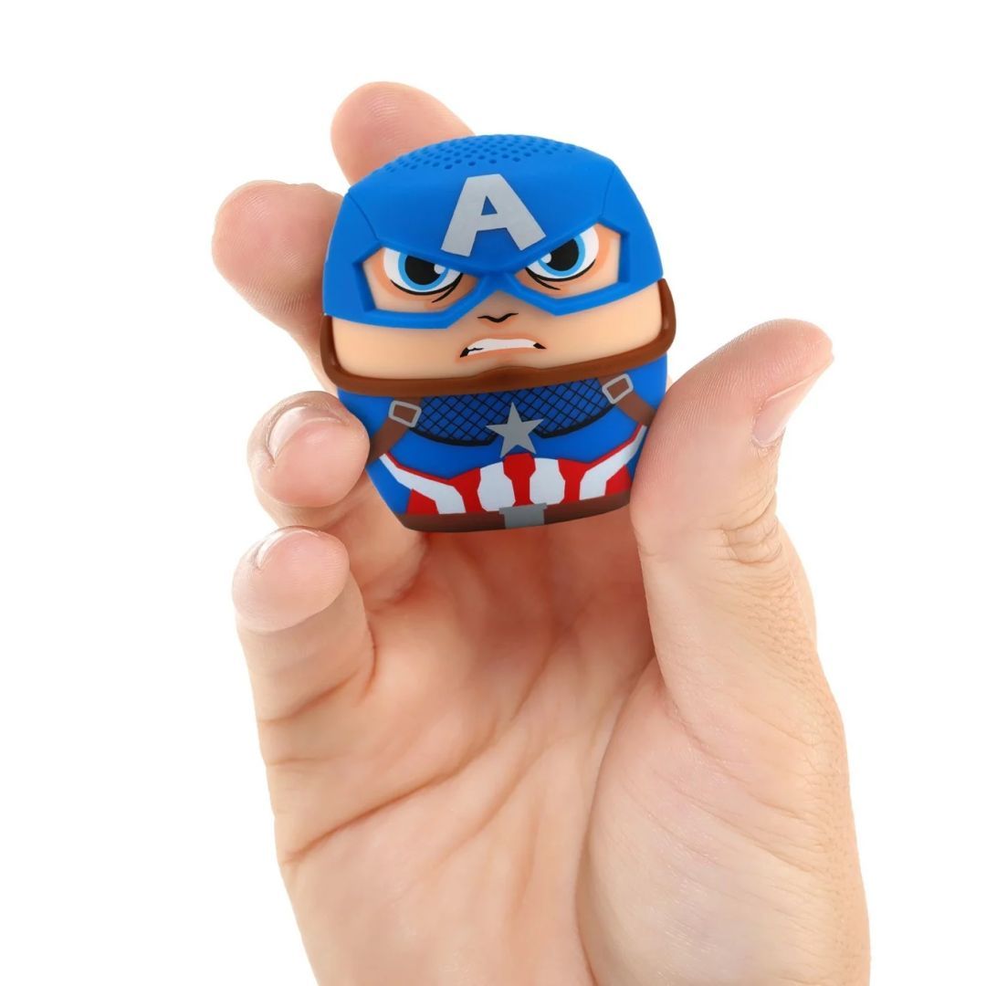 Bitty Boomers Captain America Portable Speaker Blue Bitty Boomers Captain America Portable Speaker Blue