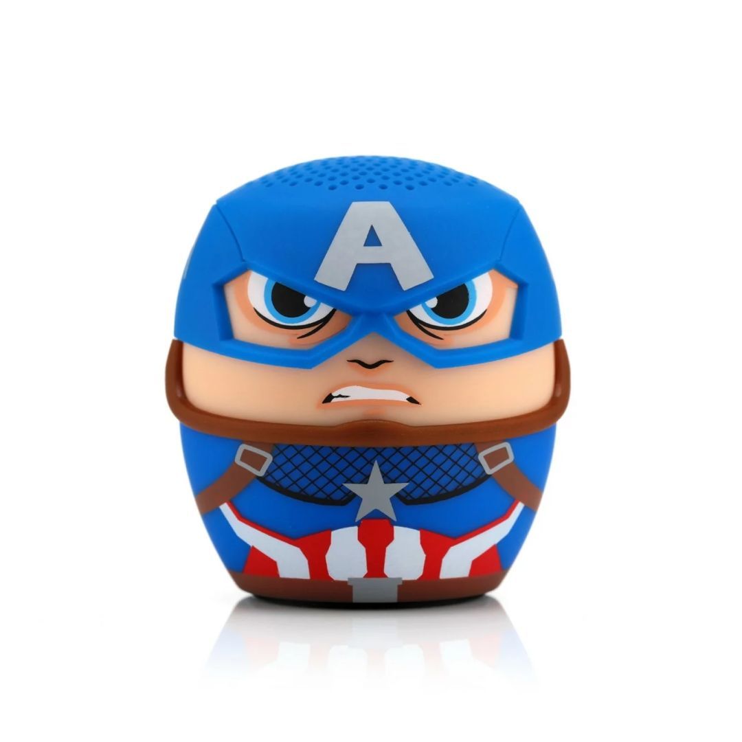 Bitty Boomers Captain America Portable Speaker Blue Bitty Boomers Captain America Portable Speaker Blue