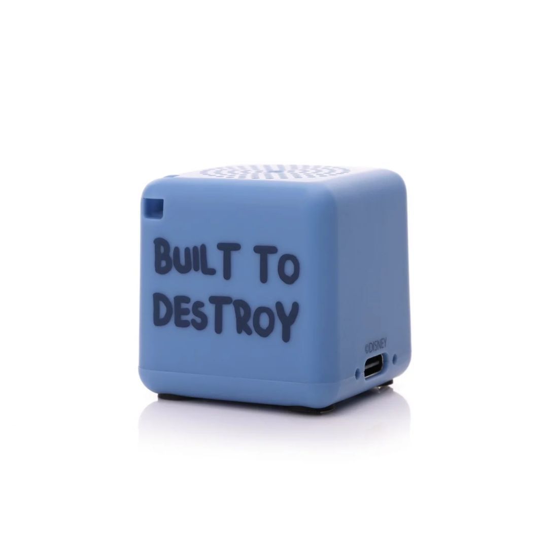 Bitty Boomers Stitch Portable Speaker Blue Bitty Boomers Stitch Portable Speaker Blue