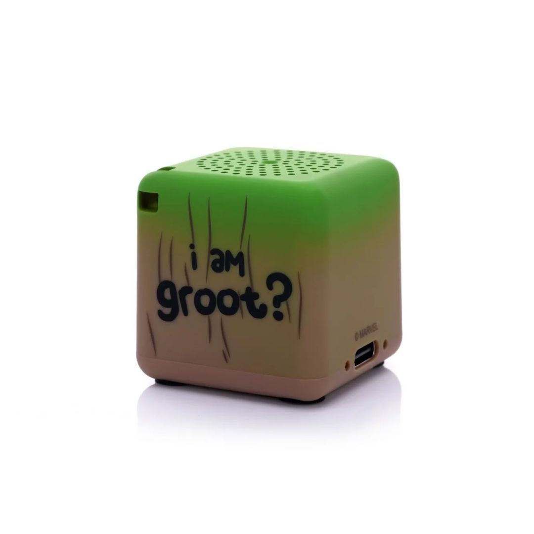 Bitty Boomers Groot Portable Speaker Brown/Green Bitty Boomers Groot Portable Speaker Brown/Green