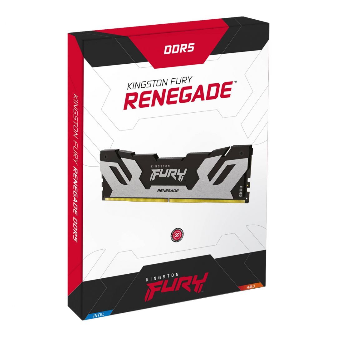 Kingston 24GB DDR5 8000MHz Fury Renegade Black/Silver Kingston 24GB DDR5 8000MHz Fury Renegade Black/Silver