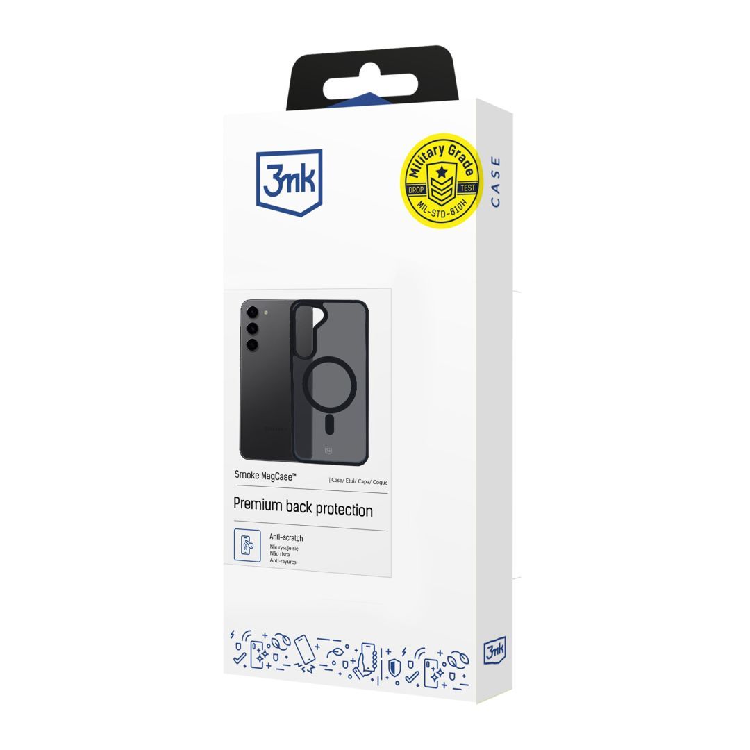 3mk Smoke MagCase Samsung Galaxy S23 5G 3mk Smoke MagCase Samsung Galaxy S23 5G