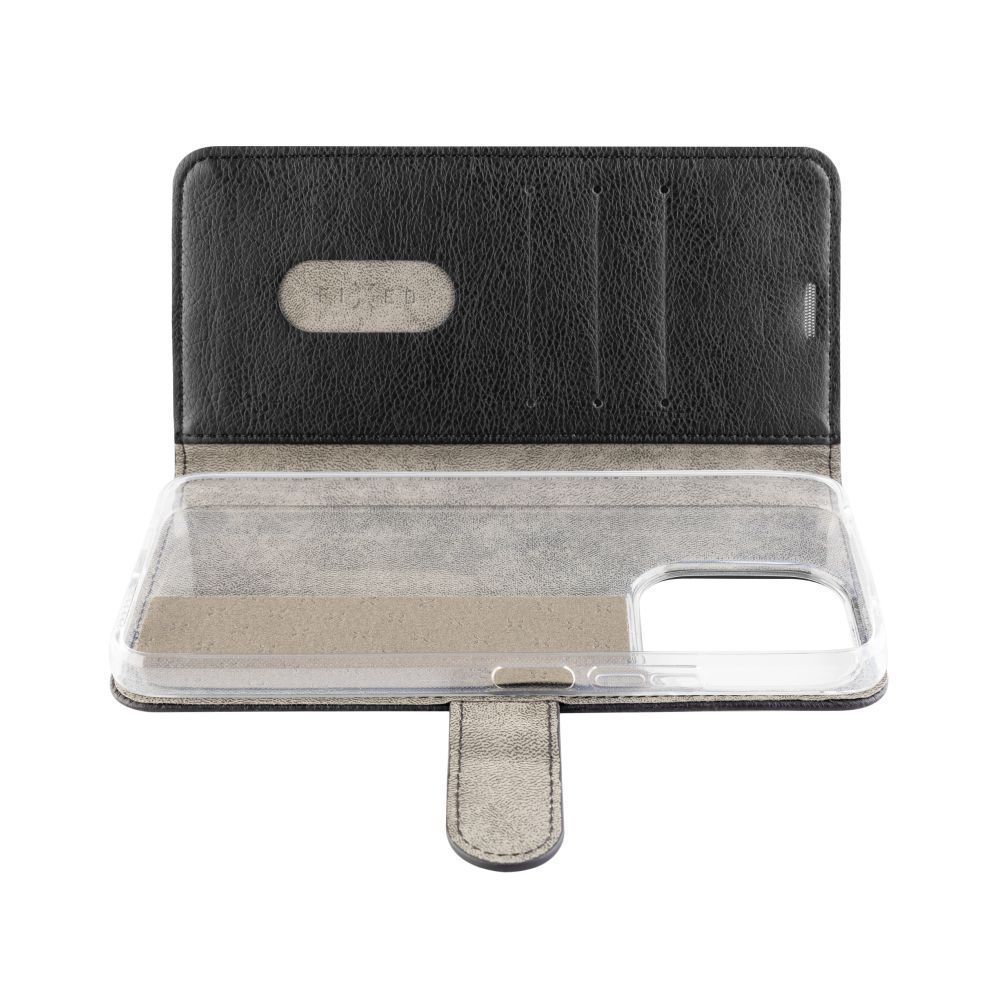 FIXED oldalranyíló telefontok Xiaomi Redmi 13 4G/Poco M6/M6 Plus 5G, fekete FIXED oldalranyíló telefontok Xiaomi Redmi 13 4G/Poco M6/M6 Plus 5G, fekete