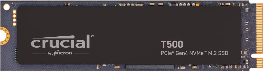 Crucial 4TB M.2 2280 NVMe T500 Crucial 4TB M.2 2280 NVMe T500