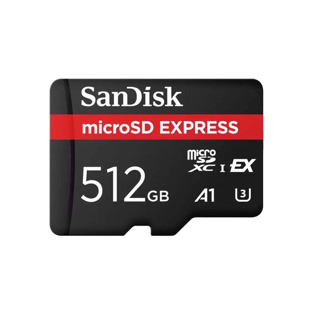 Sandisk 512GB microSDXC Express U3 A1 adapter nélkül Sandisk 512GB microSDXC Express U3 A1 adapter nélkül